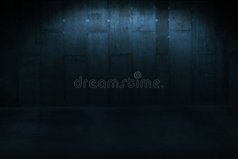 Dimly Lit Wall in Industrial Buildings Stock Image - Image of panels ...