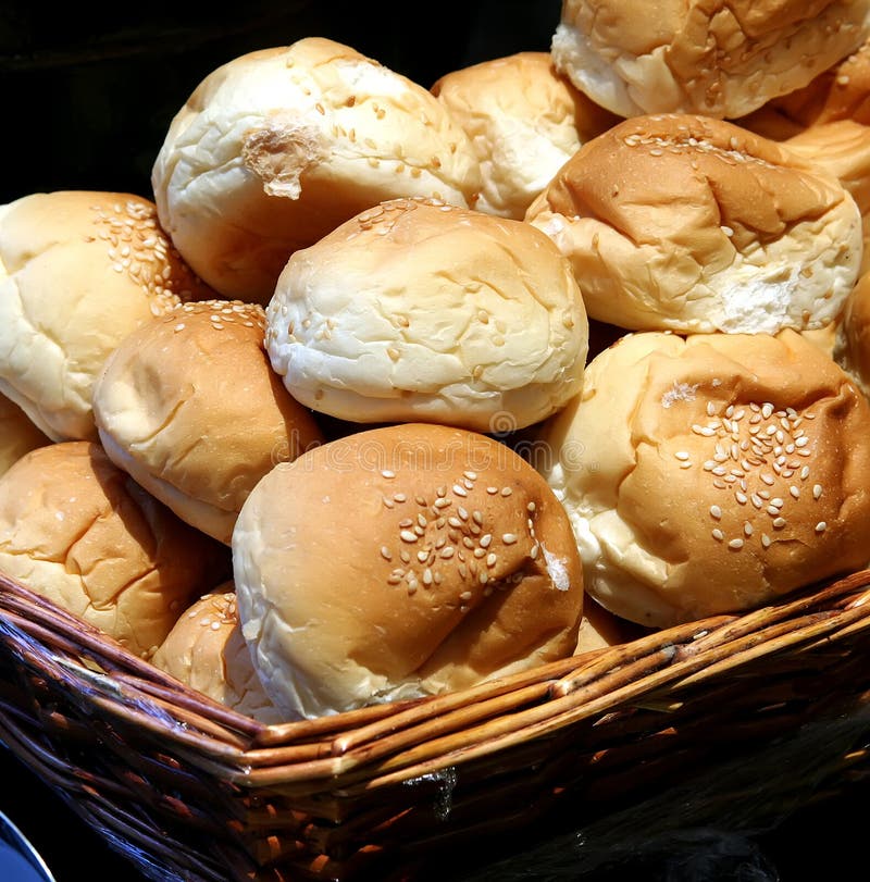 Dinner rolls stock image. Image of edible, buffet, loaf 5881131
