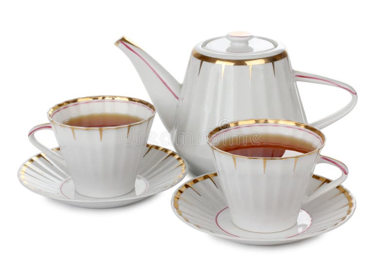 Vintage teacups stock image. Image of shabby, antique 14896179