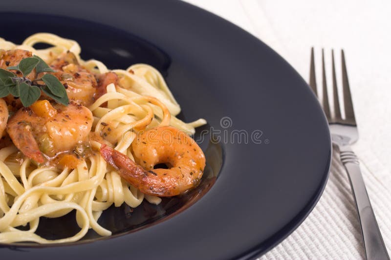 Dinner with shrimp stock photo. Image of olives, plate - 443908