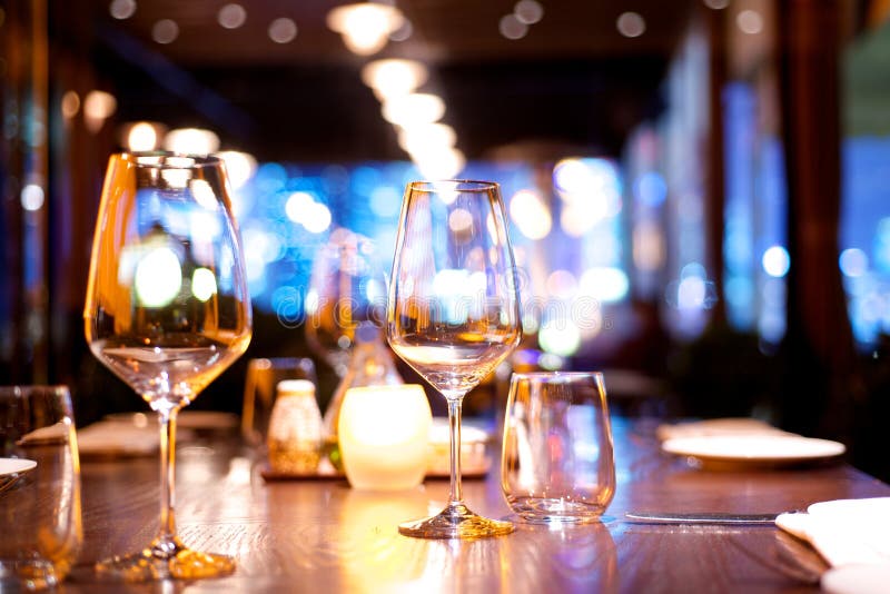 Dinner table set up royalty free stock photo Dinner table set up royalty free stock photo