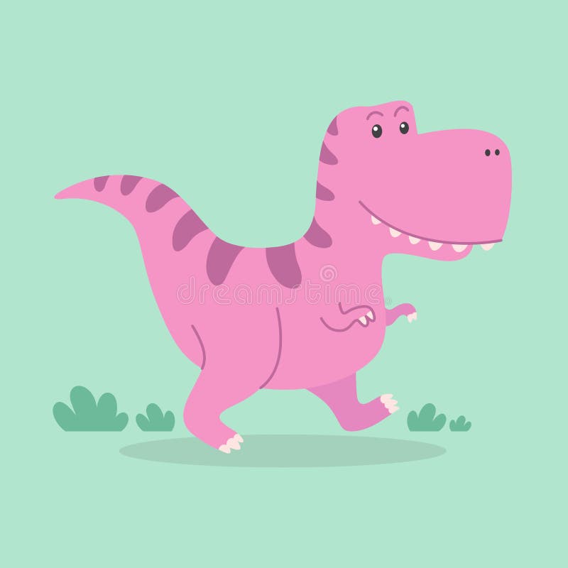 Premium Vector  Hand drawn cartoon t rex cute dino