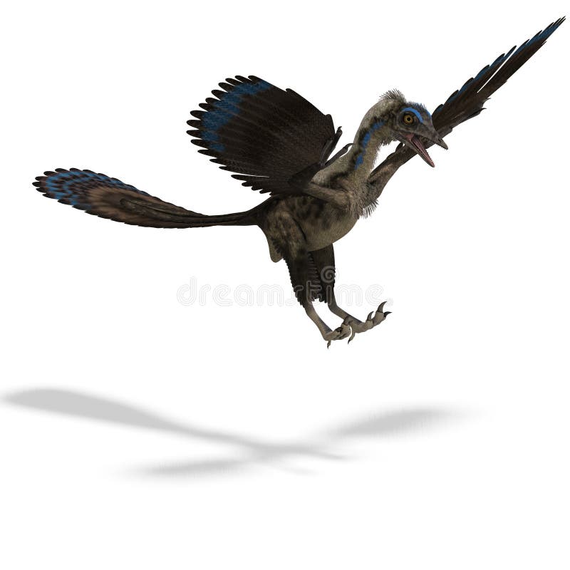 Dinosauro Archaeopteryx.