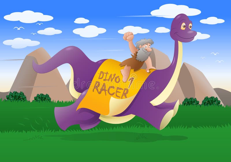 Dinosaur rasa ilustracja wektor