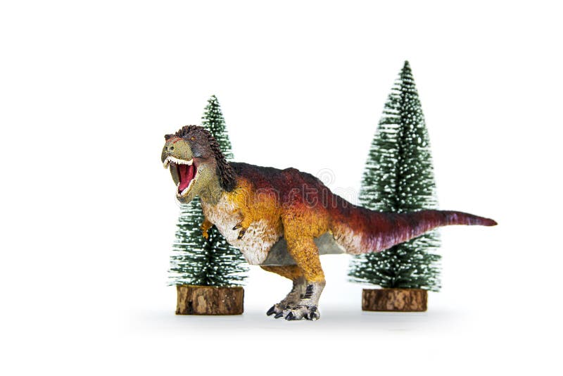 Dinosaur Tyrannosaurus rex feathered covered royalty free stock photography Dinosaur Tyrannosaurus rex feathered covered royalty free stock photography