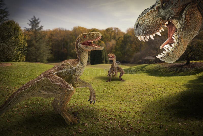 Dinosaurier stock abbildung