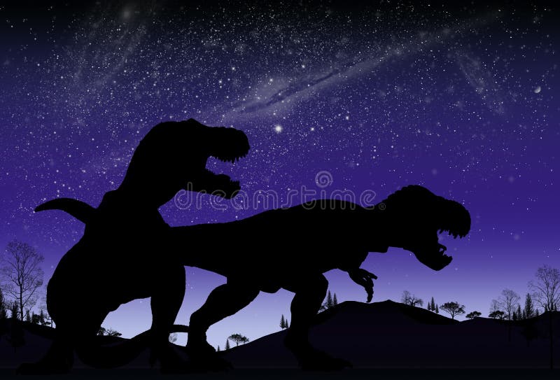 Dinosaurier stock abbildung