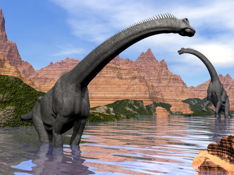 Dinosaurios Del Brachiosaurus En Agua - 3D Rinden Stock de ilustración - Ilustración de lagarto, gigantesco: 31587990 Dinosaurios Del Brachiosaurus En Agua - 3D Rinden Stock de ilustración - Ilustración de lagarto, gigantesco: 31587990
