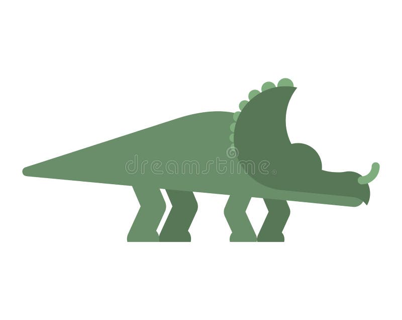 Dinosauro dello Styracosaurus isolato Animale antico Prehistori di Dino illustrazione vettoriale Dinosauro dello Styracosaurus isolato Animale antico Prehistori di Dino illustrazione vettoriale