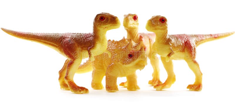 Dinosaurs attack predators toys objects