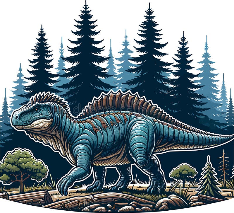 Editable, scalable dinosaurs vector collection. Includes T-Rex, Triceratops & more in EPS, AI, formats. Perfect for printing, t-shirts, logos, decor, and educational projects. Scalable vectors