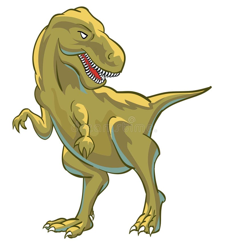 Dinossauro ilustração do vetor