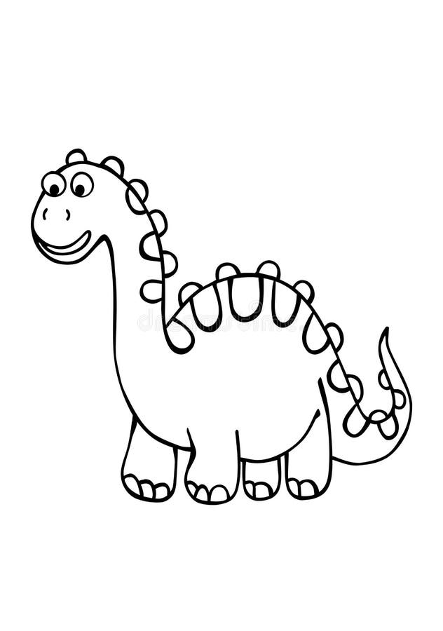 Desenho Animado Kawaii Baby Dino Triceratops Dinossauro Autocolante.  Ilustração do Vetor - Ilustração de infantil, extinto: 209116044