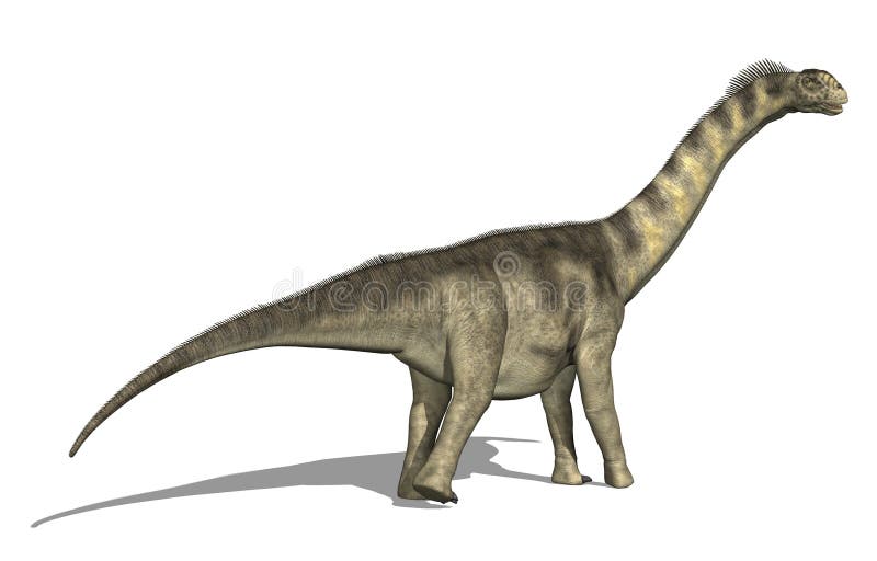Camarasaurus, Dinossauro ilustração stock