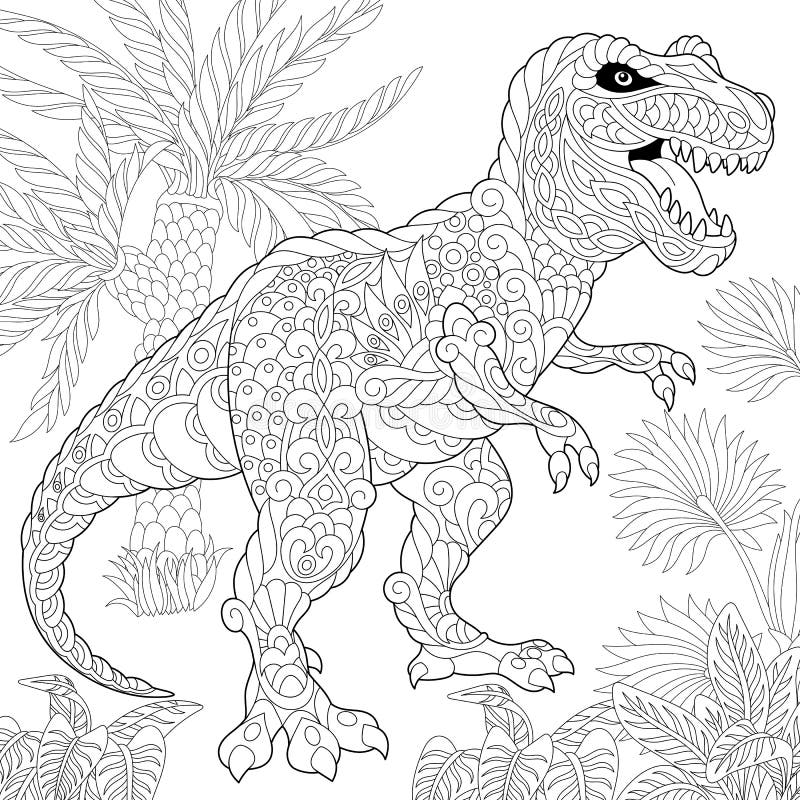 Fundo O Livro De Colorir Adulto Apresenta Dois T Fundo, Ilustrações De  Dinossauros Rex E Lápis De Colorir Coloridos, Imagem De T Rex Para Colorir,  Dinossauro Imagem de plano de fundo para