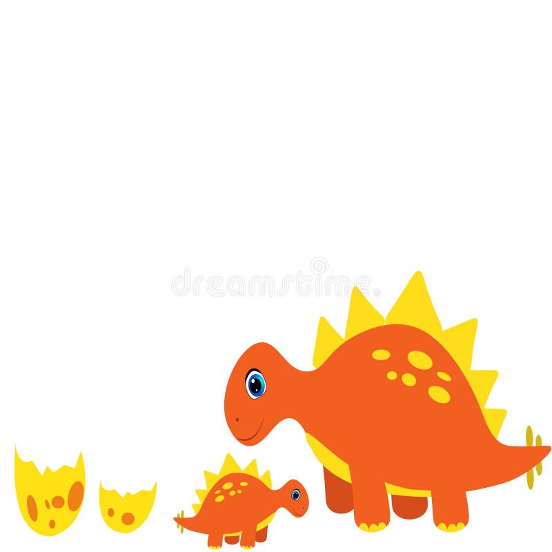 Desenho animado de dinossauro fofo - Stockphoto #27945621