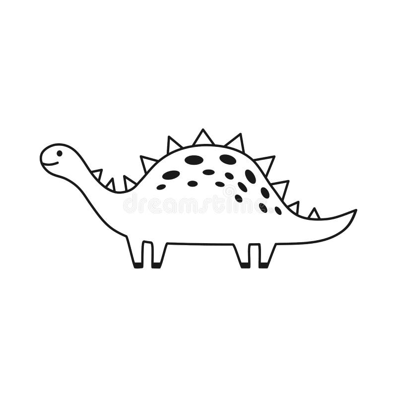 fofa dinossauros vetor definir. mão desenhado rabisco triceratops,  estegossauro, tiranossauro, diplodoco, pterossauro. dinossauro quadrinho  personagem Projeto para crianças, imprimir, roupas, poster, Educação,  edutainment. 20480208 Vetor no Vecteezy