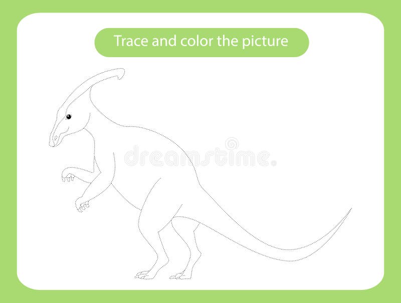 Jogo infantil ponto a ponto dinossauro