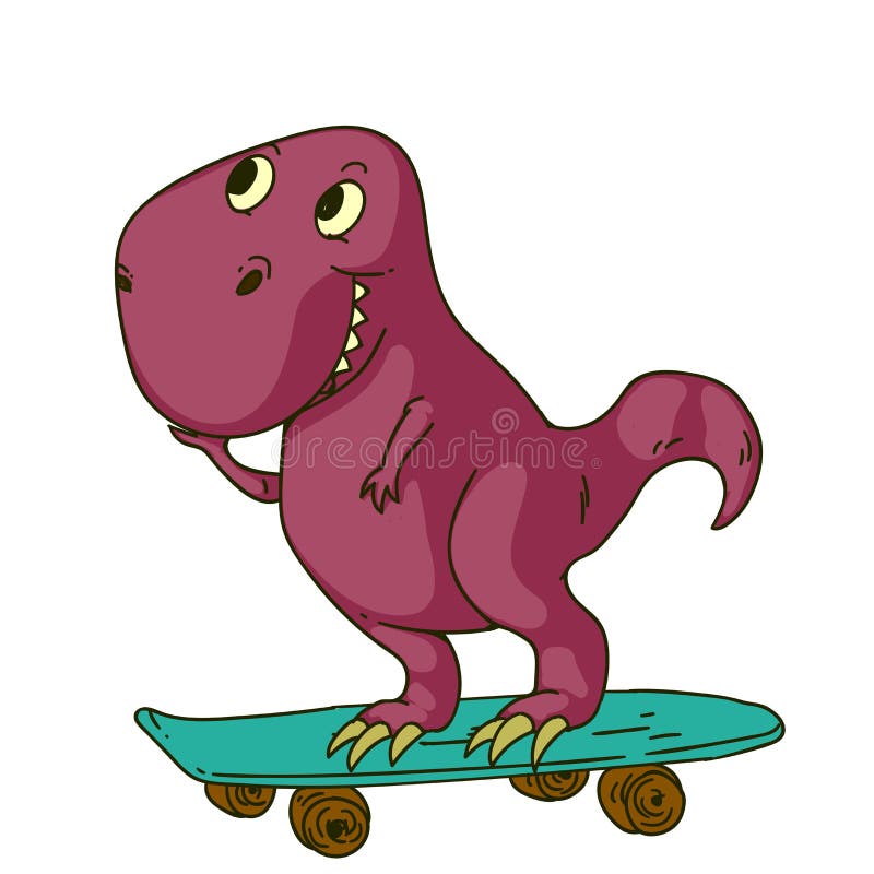 Dinossauro Legal, Dino Ouvindo Música Mascote De Desenho Para