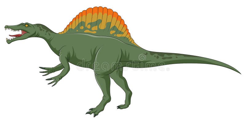 Terra Do Dinossauro Dos Desenhos Animados Ilustração Stock - Ilustração de  feliz, cartoon: 56258179