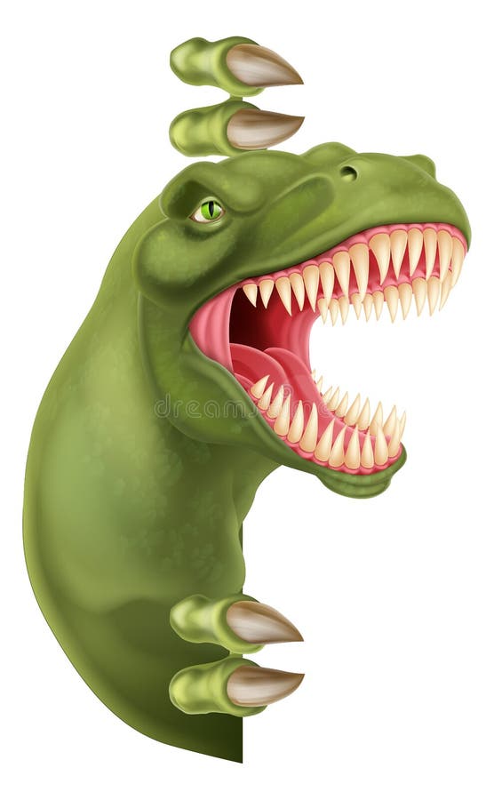 Dinossauro T Rex a Espreitar E Apontar Cartoon Ilustração do Vetor -  Ilustração de dinossauros, feroz: 180225502