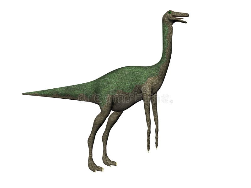 Dinossauro verde ilustração stock