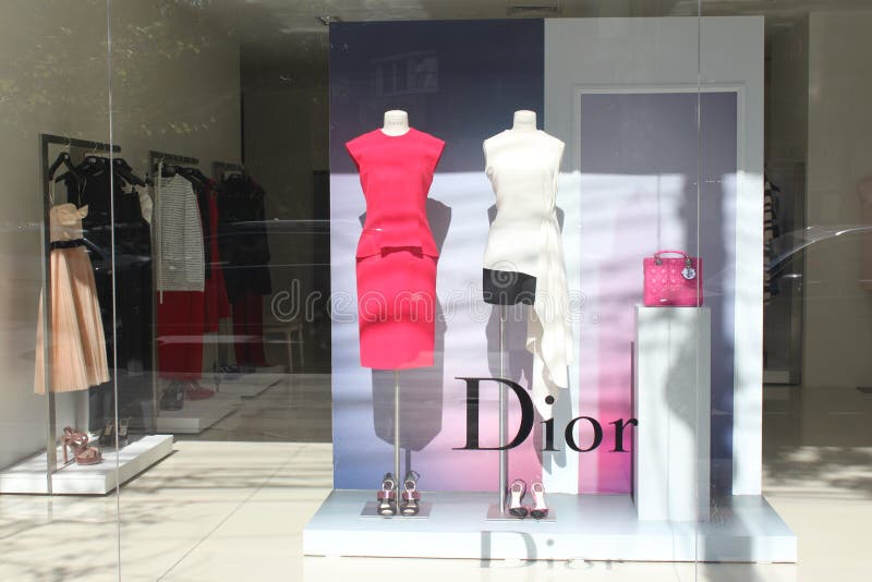 Dior fashion store in Romania