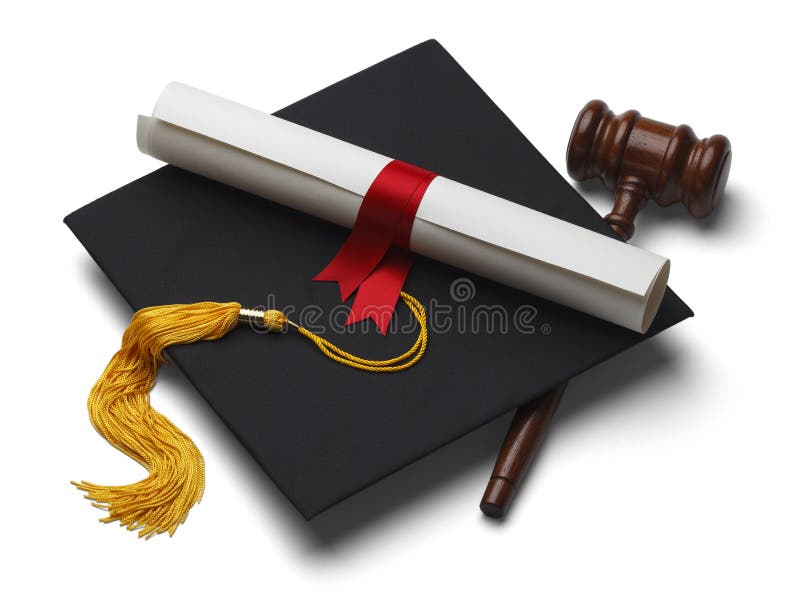 Diplôme en droit photo libre de droits Diplôme en droit photo libre de droits