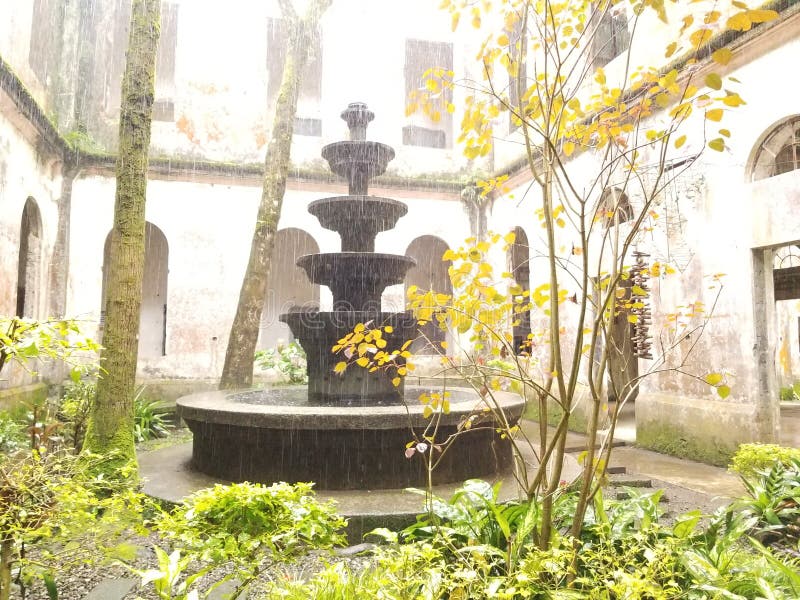 A working fountain in a preserved diplomat hotel. This is located in Baguio City,Philippines. It& x27;s haunting,but very beautiful. A working fountain in a preserved diplomat hotel. This is located in Baguio City,Philippines. It& x27;s haunting,but very beautiful.