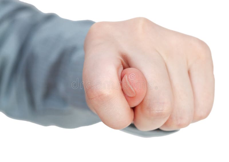 Direct View of Fig Sign - Hand Gesture Stock Image - Image of direct