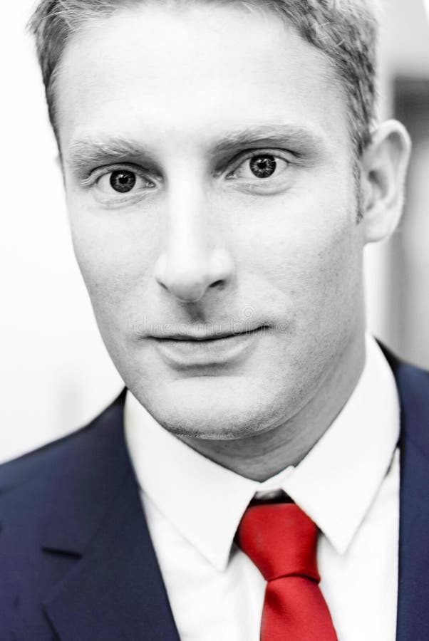 Directeur moderne Businessman dans la robe formelle - portr photographie stock Directeur moderne Businessman dans la robe formelle - portr photographie stock