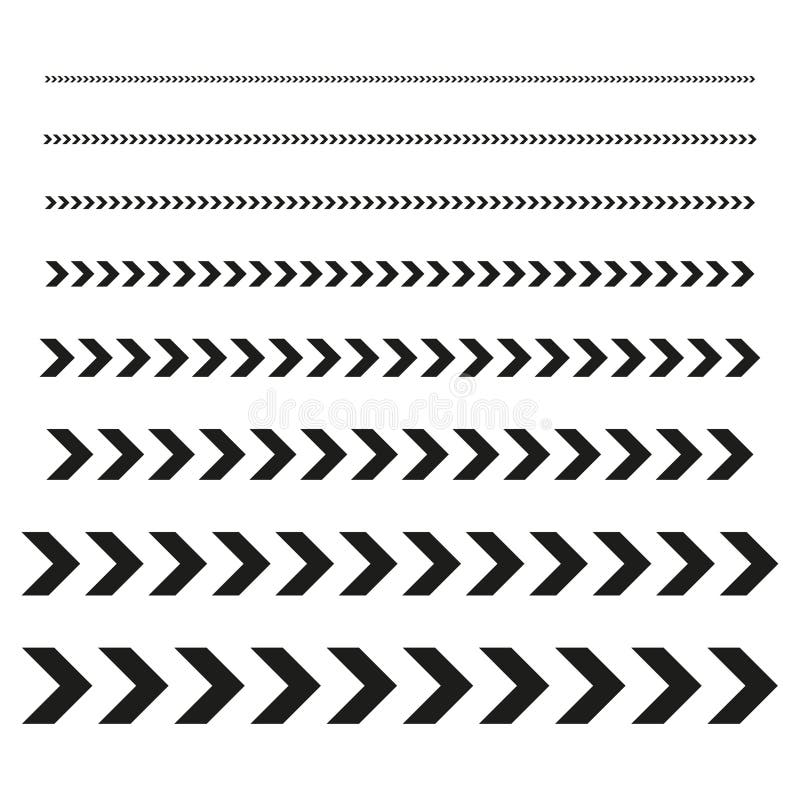 Direction arrows set. Navigation pointer collection. Vector movement indicators. Black white symbols. royalty free illustration