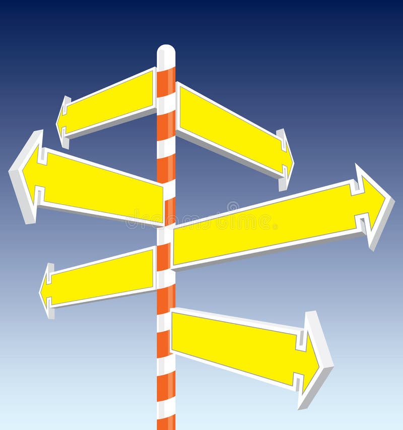 Direction signs