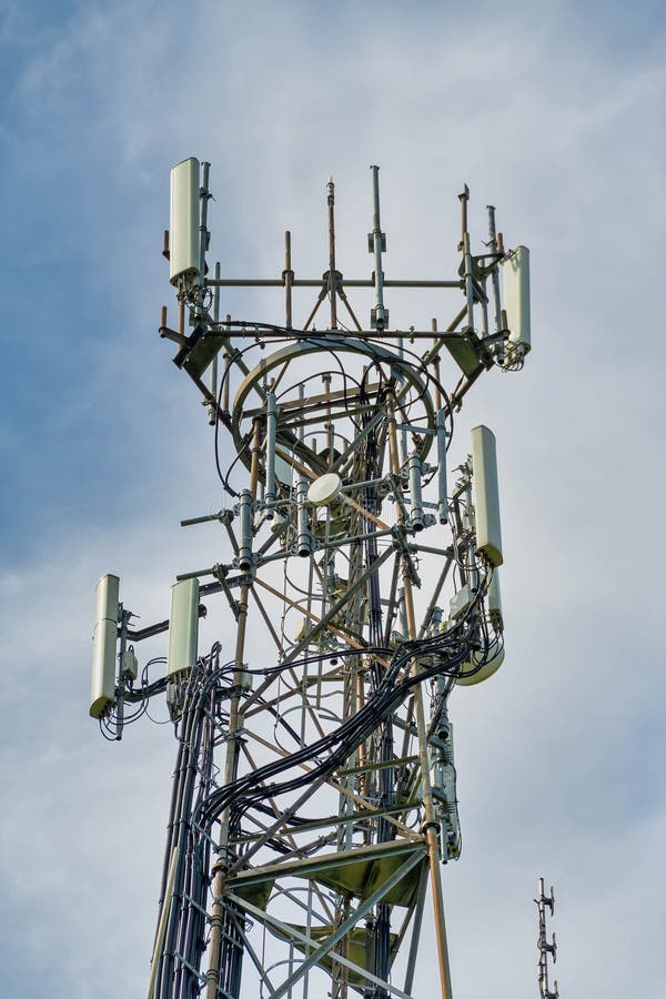 Directional Mobile Phone Antenna Aerials Stock Photo Image of