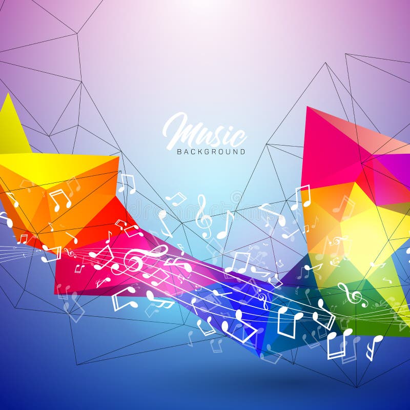 Dirigez l'illustration de musique avec les notes en baisse et la conception abstraite de couleur sur le fond bleu pour la bannièr illustration de vecteur Dirigez l'illustration de musique avec les notes en baisse et la conception abstraite de couleur sur le fond bleu pour la bannièr illustration de vecteur