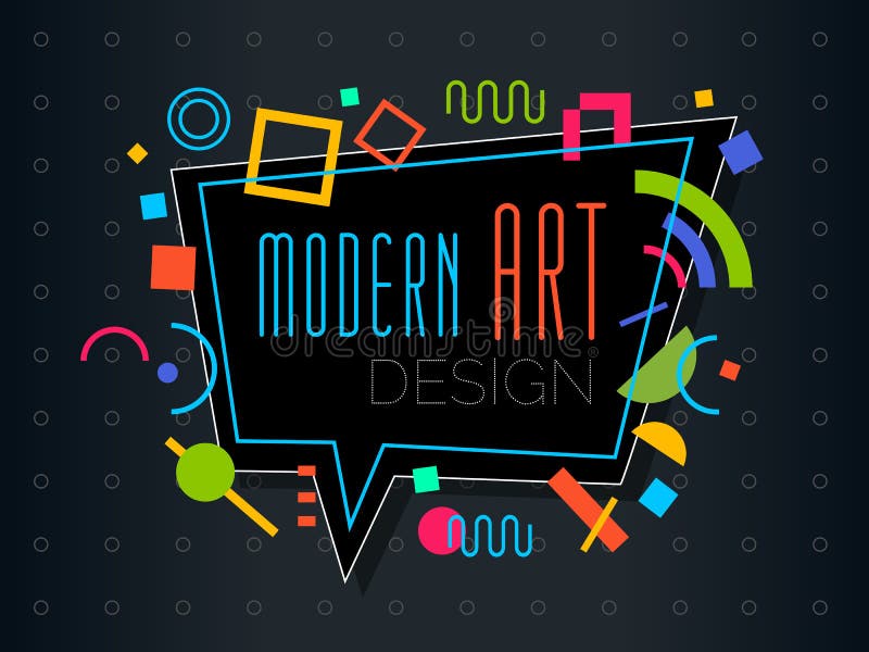 Dirigez le cadre dynamique géométrique abstrait Art Design moderne de modèle illustration stock Dirigez le cadre dynamique géométrique abstrait Art Design moderne de modèle illustration stock