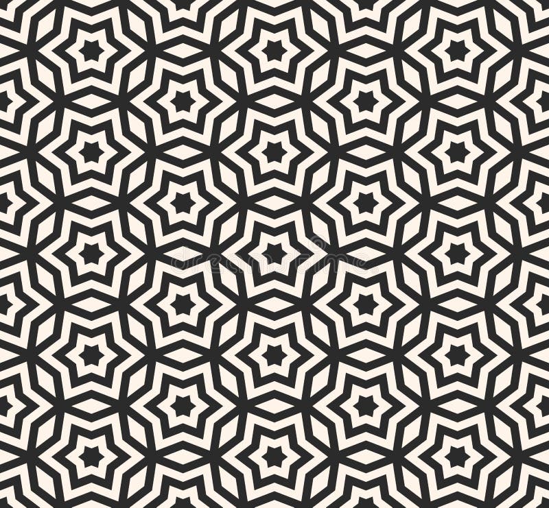 Dirigez le modèle sans couture géométrique, la texture monochrome W d'ornement illustration libre de droits Dirigez le modèle sans couture géométrique, la texture monochrome W d'ornement illustration libre de droits