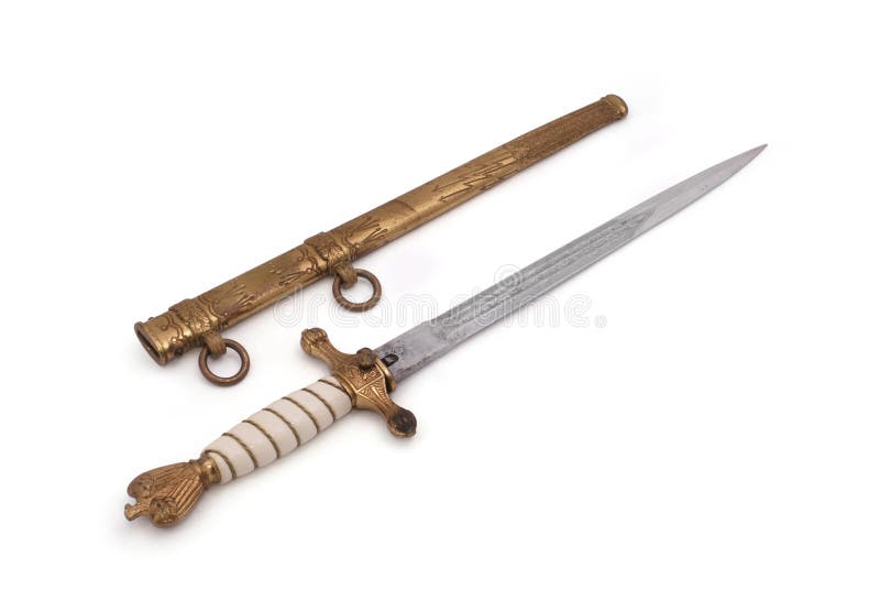 Dirk of a German navy officer royalty free stock image Dirk of a German navy officer royalty free stock image