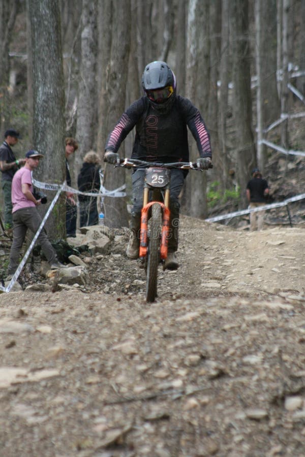 Dirt Bike Downhill at Wind Rock Bicycle Park in Oliver Springs, Tennessee, USA. The Downhill event is part of Tennessee Nationals MBT 2023. Highland Productions LLC, Highland Productions Media, US Press Agency, German Daily News, Mountain Bike, Trail Riding, Jumps, Ramps, St. Louis Spokes, Red Bull, Rock Shox, SRAM, Cycling Weekly, Cycling News Feed, USA Cycling, Bike Radar, Dirt Mountain Bike, 03 25 2023. Dirt Bike Downhill at Wind Rock Bicycle Park in Oliver Springs, Tennessee, USA. The Downhill event is part of Tennessee Nationals MBT 2023. Highland Productions LLC, Highland Productions Media, US Press Agency, German Daily News, Mountain Bike, Trail Riding, Jumps, Ramps, St. Louis Spokes, Red Bull, Rock Shox, SRAM, Cycling Weekly, Cycling News Feed, USA Cycling, Bike Radar, Dirt Mountain Bike, 03 25 2023