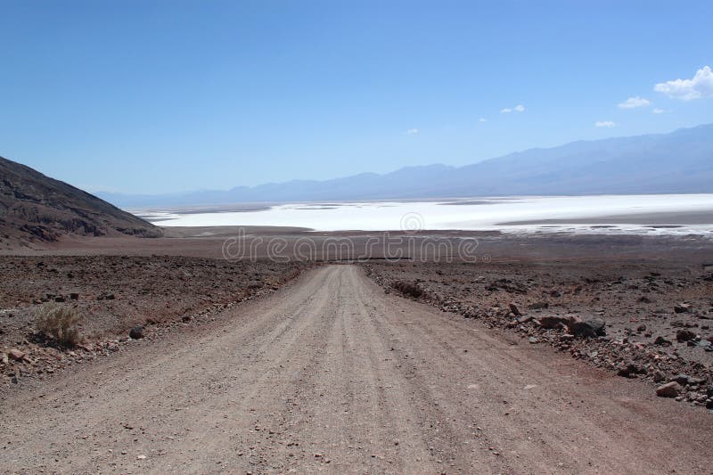Dirt Road through, California, USA