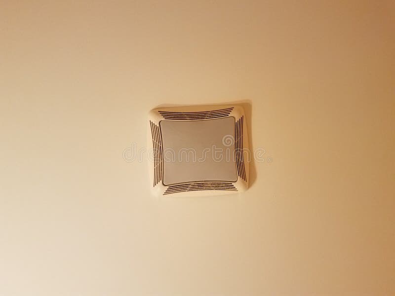 Dirty Bathroom Fan on Ceiling Stock Photo Image of ventilation, gross