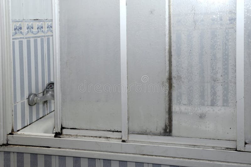 Dirty bathtub stock image. Image of demaged, shower, bathroom 88068583