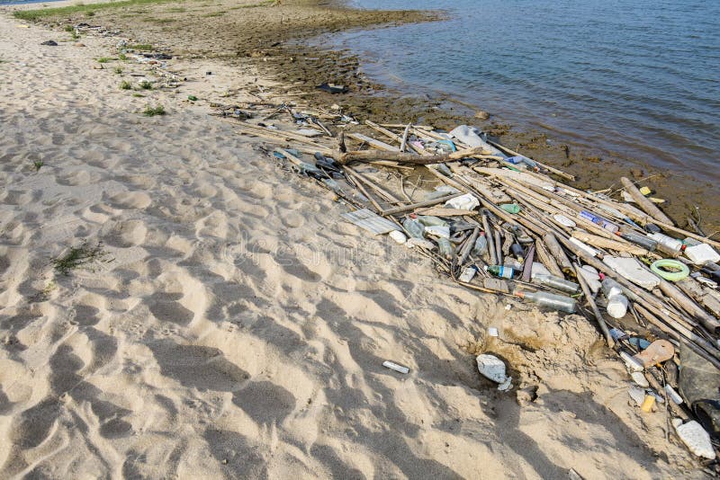 Dirty beach stock photo. Image of dirty, toxic, climate 60275996