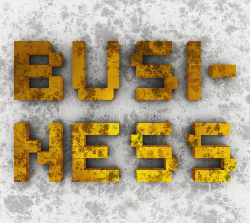 Dirty business vector illustration