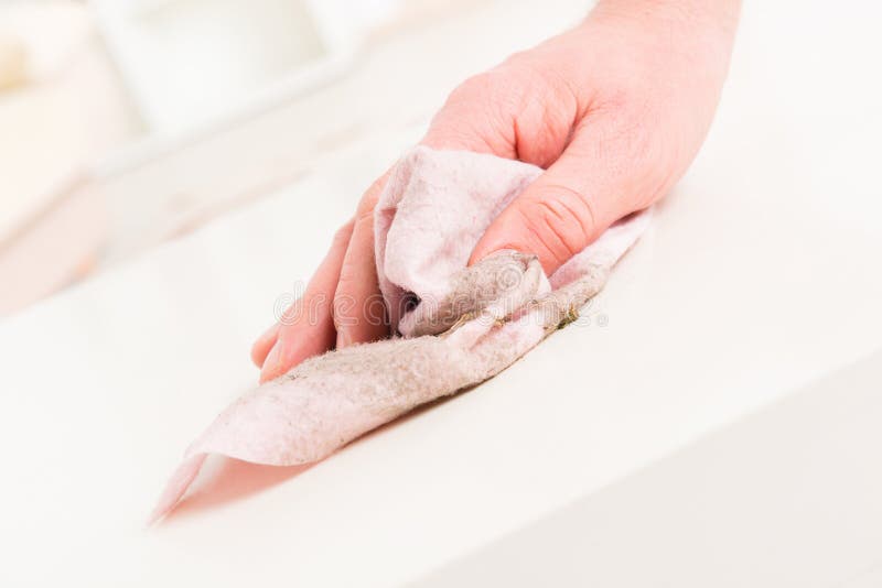 Dirty cloth stock photography