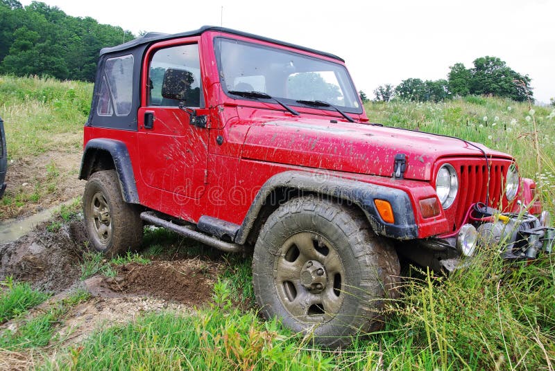 Dirty Jeep Royalty Free Stock Photos Image 10989408