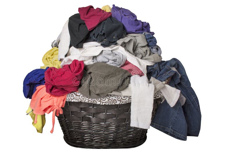 Dirty Laundry in Basket
