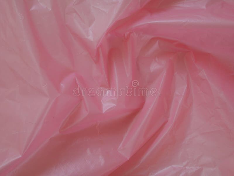 Pink Bubble Wrap Or Packing Material Stock Photo - Download Image