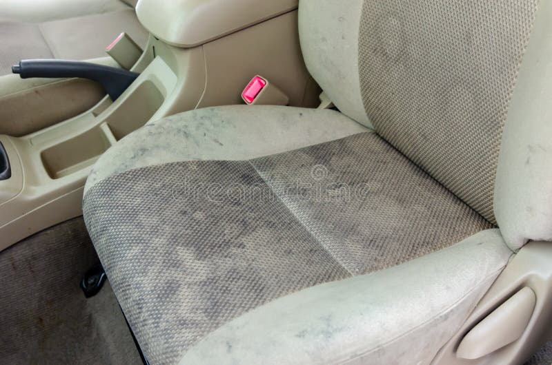 Stains on car seats stock image. Image of black, shine 168368749