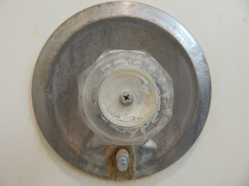 Shower with rust stock image. Image of domestic, water 35269541